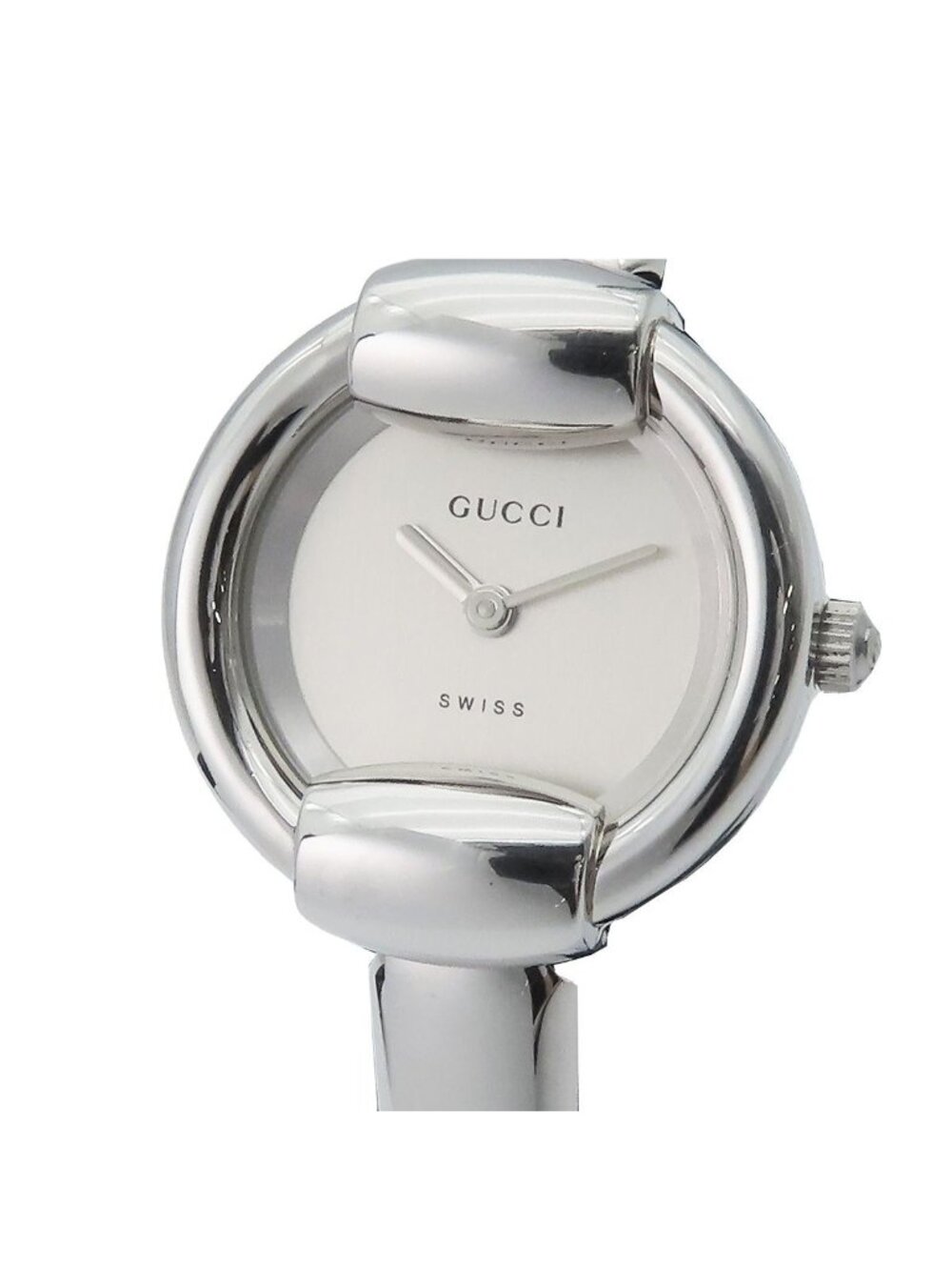 Gucci Bangle Watch Silver SS
